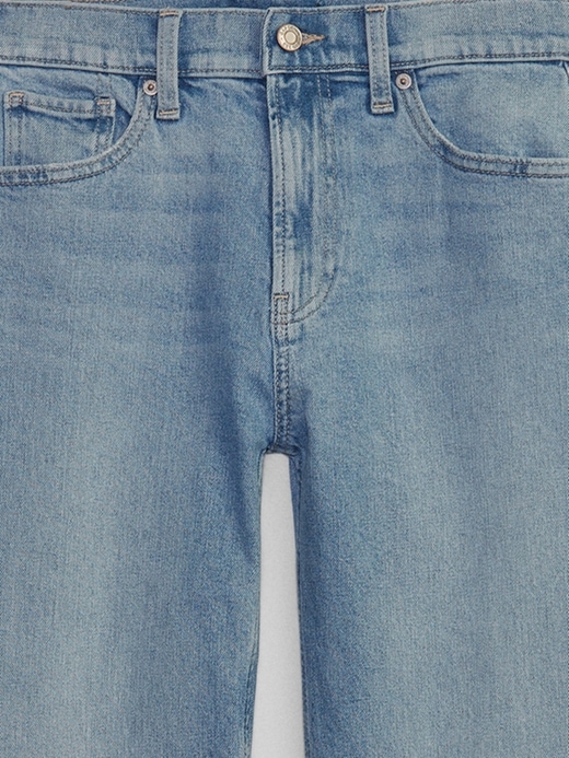 Image number 4 showing, High Rise Straight Jeans with Washwell