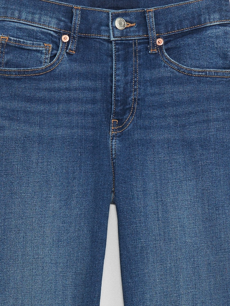 Mid Rise Baby Boot Jeans with Washwell Gap Factory