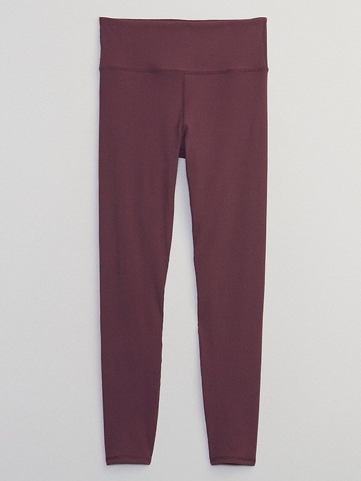 Image number 3 showing, GapFit High Rise Studio Ribbed Leggings