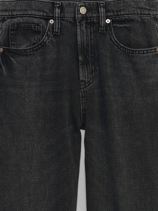 Image number 4 showing, High Rise Wide-Leg Jeans with Washwell