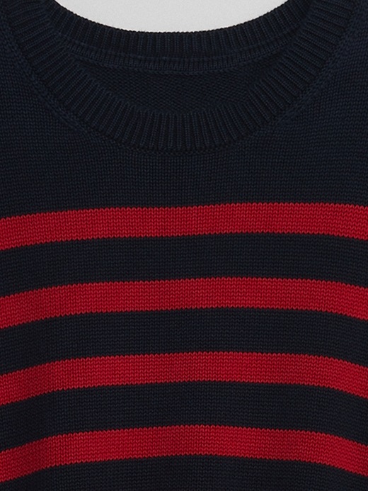 Image number 4 showing, 24/7 Split-Hem Crewneck Sweater