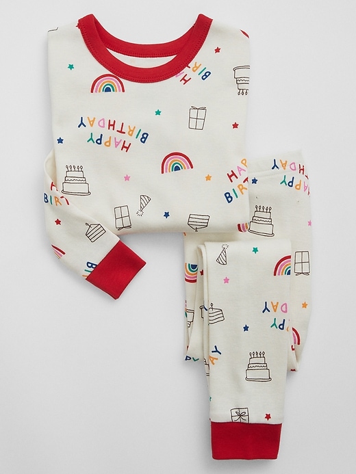 View large product image 1 of 1. babyGap 100% Organic Cotton Birthday PJ Set