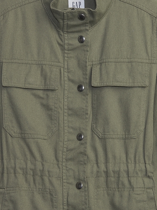 Image number 9 showing, Canvas Utility Jacket