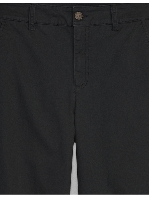 Image number 4 showing, High Rise Wide-Leg Girlfriend Khakis with Washwell
