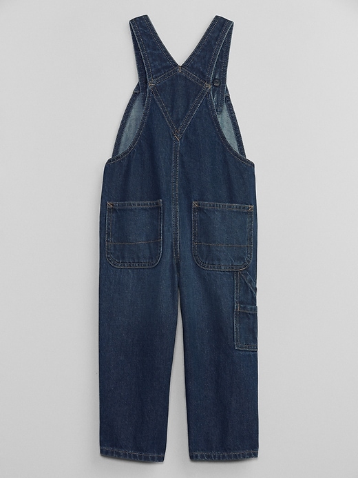 View large product image 2 of 2. babyGap Denim Overalls