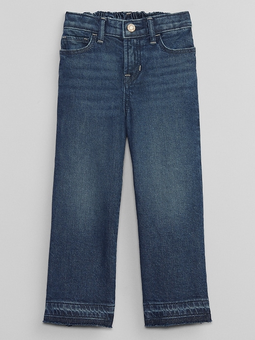 View large product image 1 of 3. babyGap Wide-Leg Jeans with Washwell