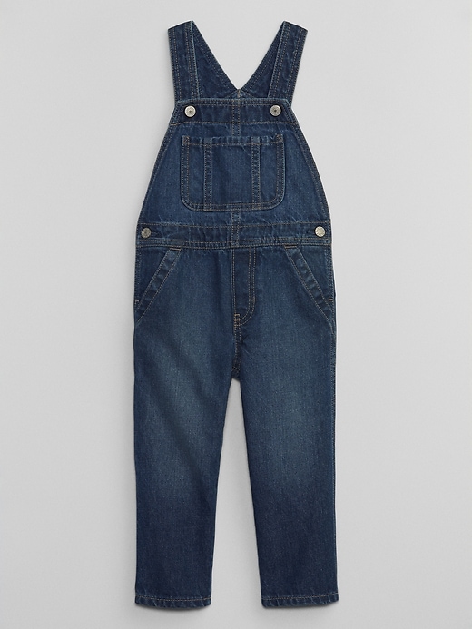 View large product image 1 of 2. babyGap Denim Overalls