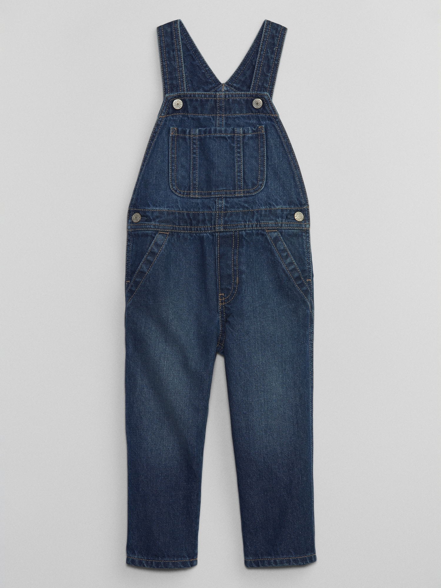 babyGap Denim Overalls with Washwell | Gap Factory