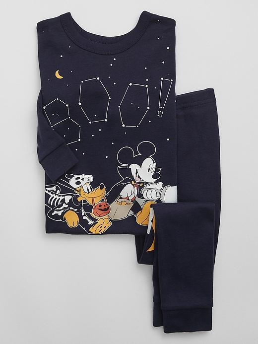 View large product image 1 of 3. babyGap &#124 Disney Halloween 100% Organic Cotton PJ Set