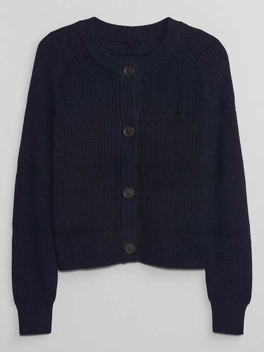 Image number 4 showing, Mixed-Stitch Cardigan