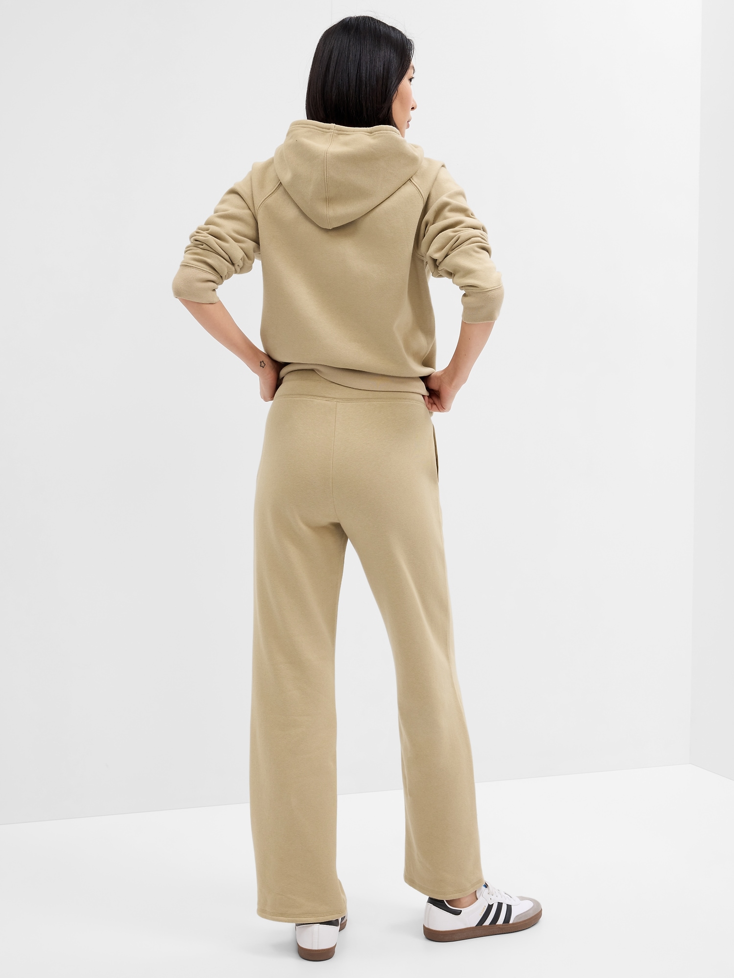 Gap Logo Bootcut Sweatpants Gap Factory