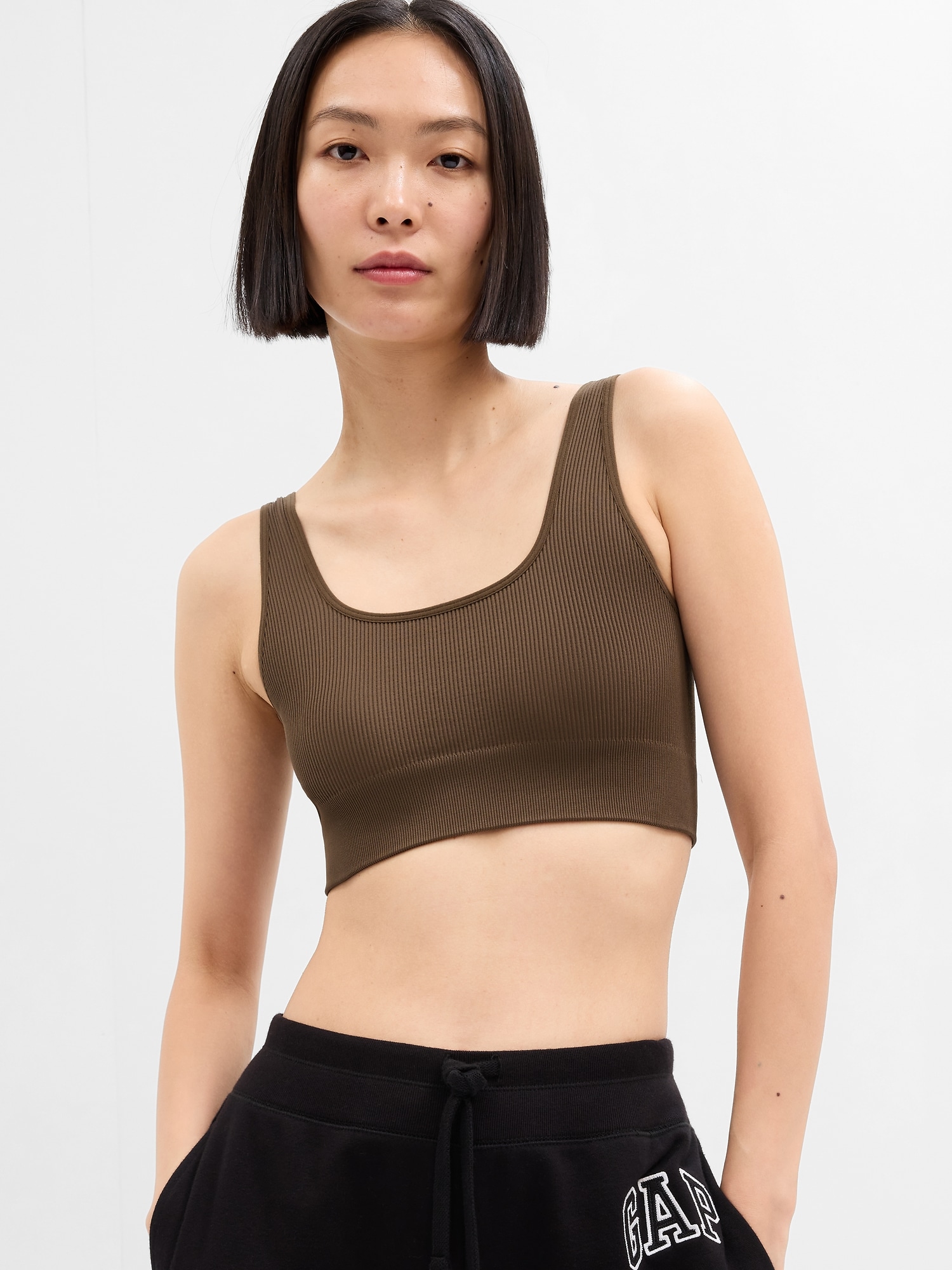 Seriously Soft Seamless V-Neck Bralette