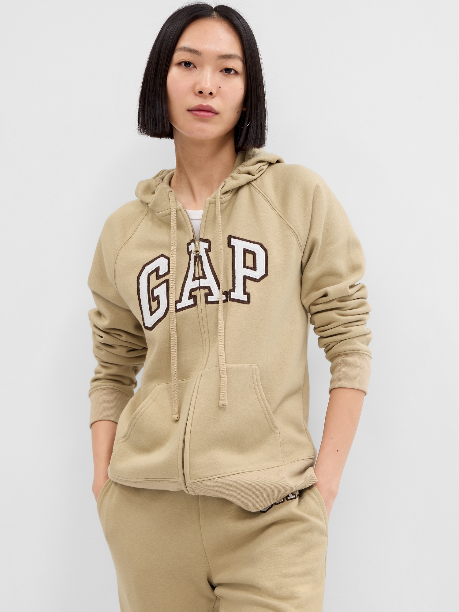 Gap Logo Zip Hoodie | Gap Factory