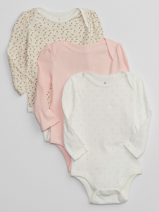 View large product image 1 of 1. Baby Bodysuit (3-Pack)