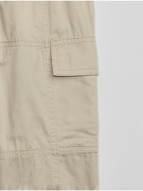 View large product image 3 of 3. Kids Twill Cargo Pants with Washwell