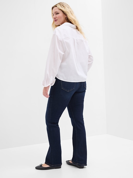 Image number 4 showing, Mid Rise Baby Boot Jeans with Washwell