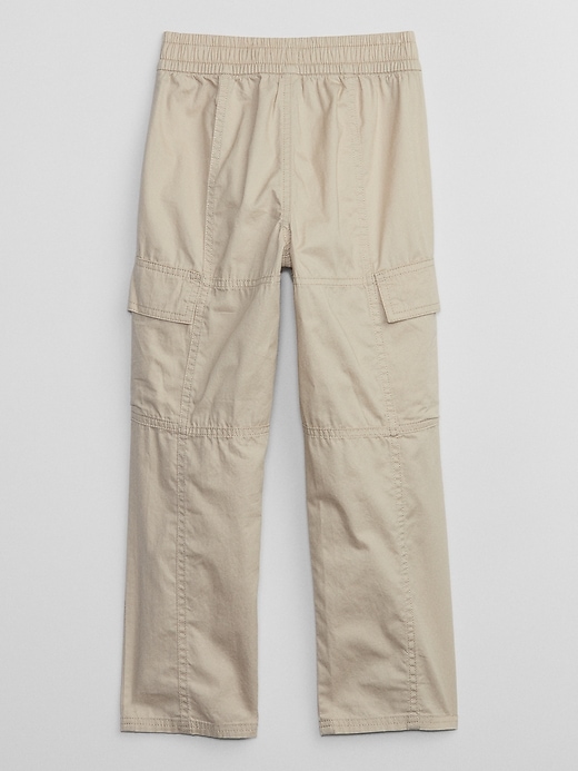 View large product image 2 of 3. Kids Twill Cargo Pants with Washwell