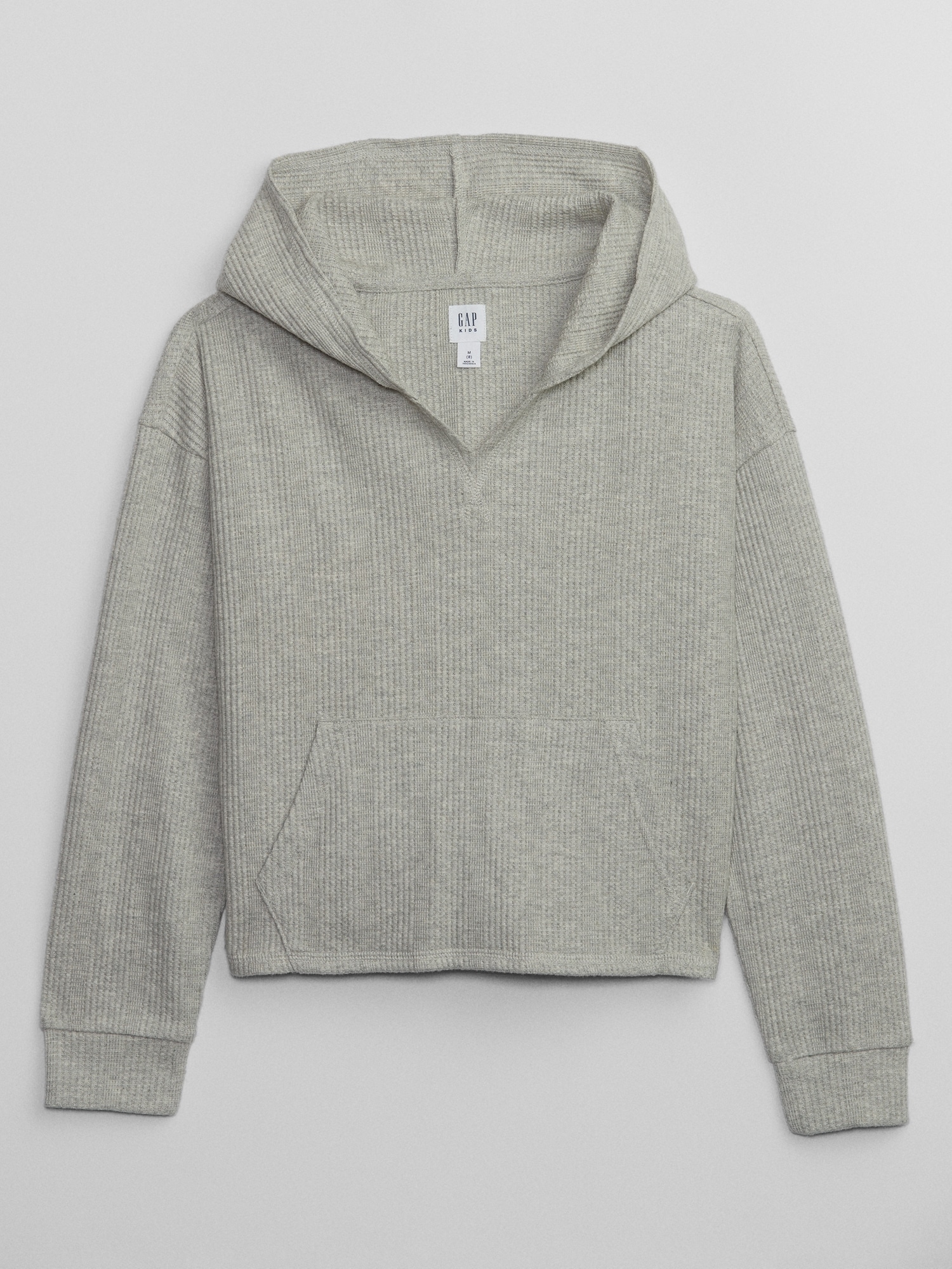 Kids Ribbed Hoodie