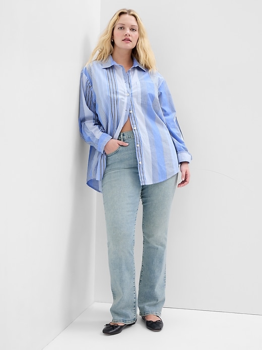 Image number 3 showing, Mid Rise Baby Boot Jeans with Washwell
