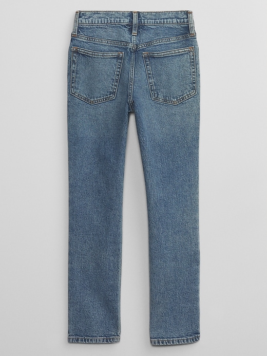 View large product image 2 of 5. Kids Straight Taper Jeans with Washwell