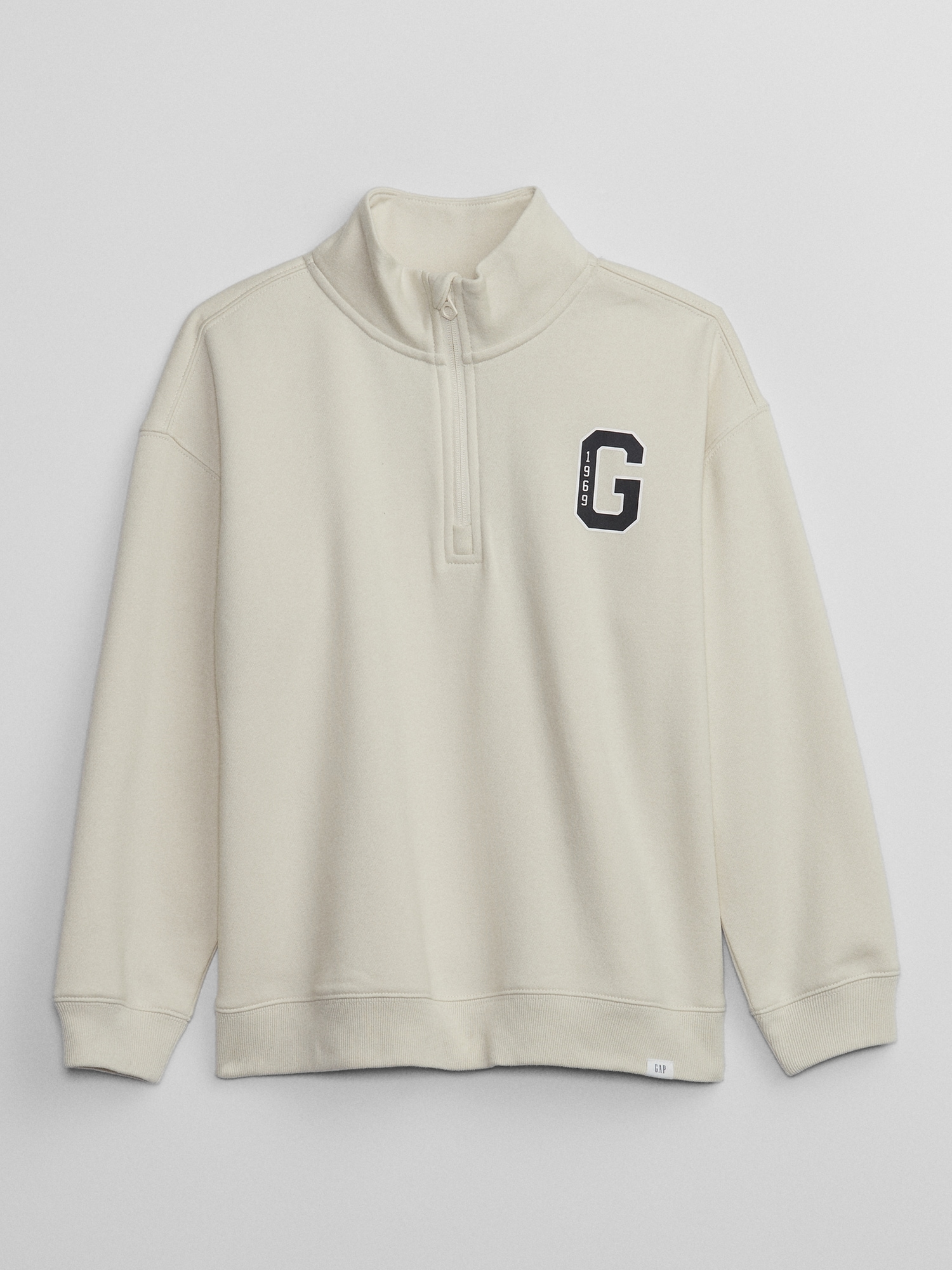 Kids Gap Logo Quarter-Zip Sweatshirt