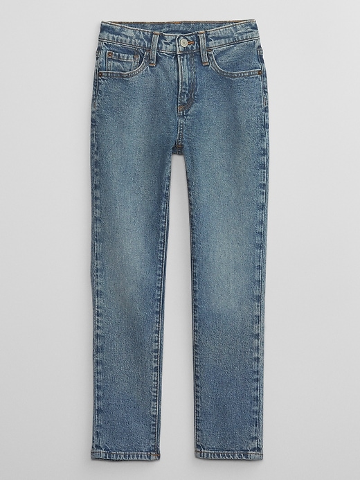 View large product image 1 of 5. Kids Straight Taper Jeans with Washwell