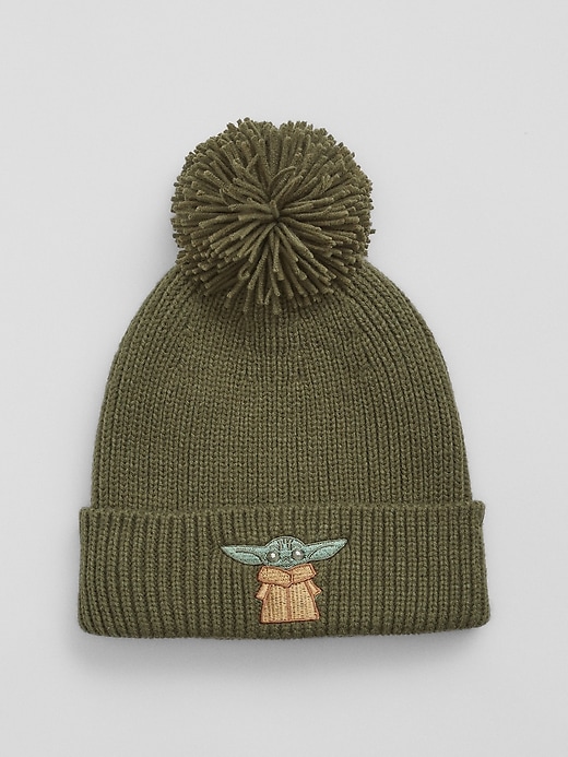 View large product image 1 of 1. babyGap &#124 Star Wars&#153 The Child Poof Beanie