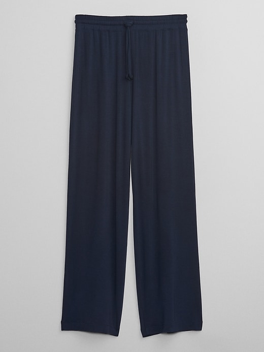 Image number 7 showing, Relaxed Pure Body Wide-Leg PJ Pants