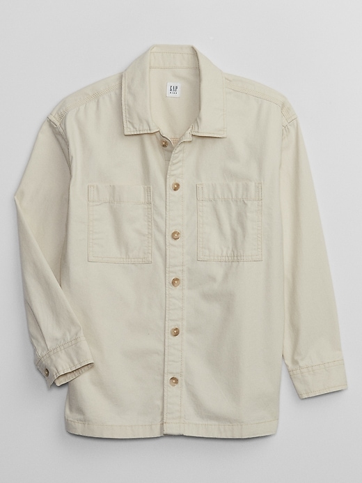 Image number 1 showing, Kids Canvas Utility Shirt