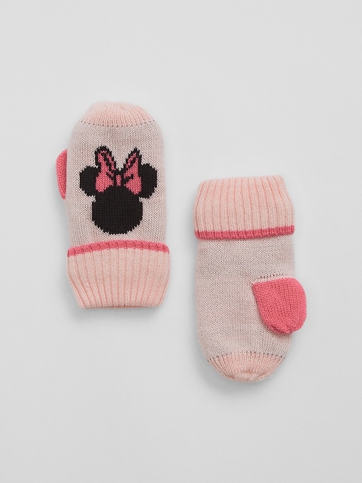 View large product image 1 of 1. babyGap &#124 Disney Minnie Mouse Mittens