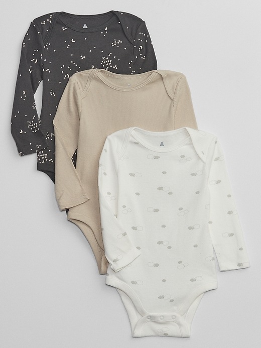 View large product image 1 of 1. Baby Bodysuit (3-Pack)