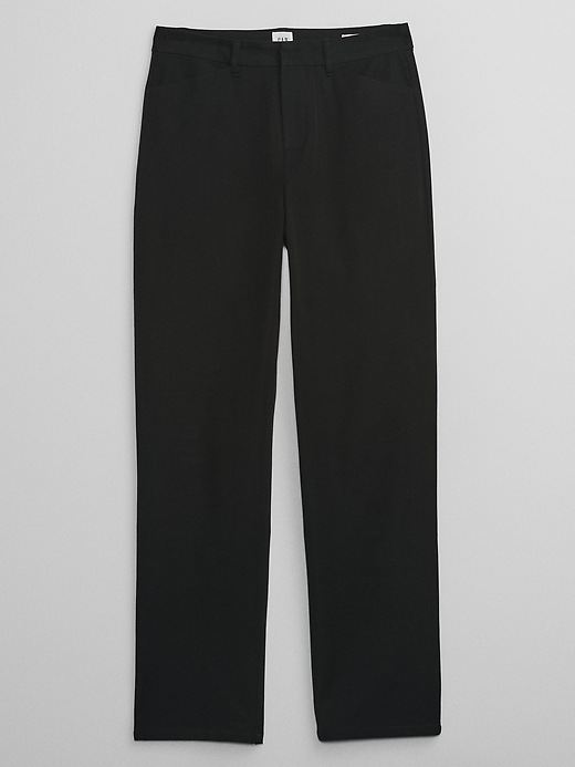 Image number 3 showing, Mid Rise Straight Leg Pants in Bi-Stretch