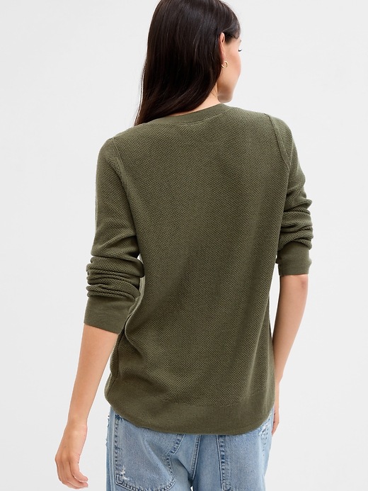 Image number 5 showing, Relaxed Crewneck Sweater