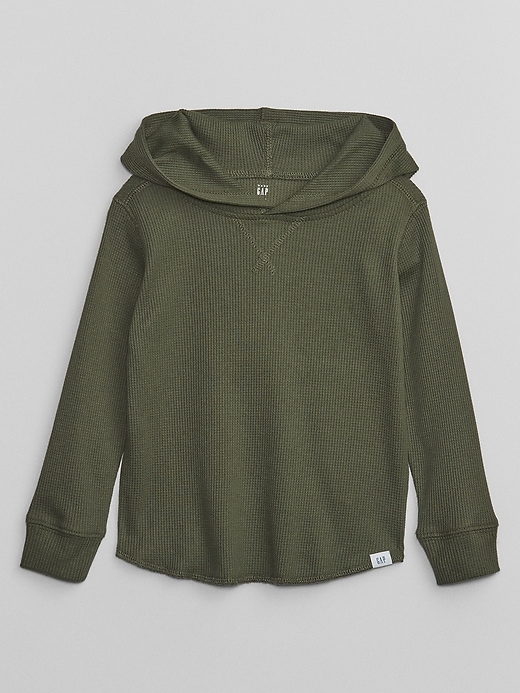 View large product image 1 of 1. babyGap Waffle-Knit Hoodie