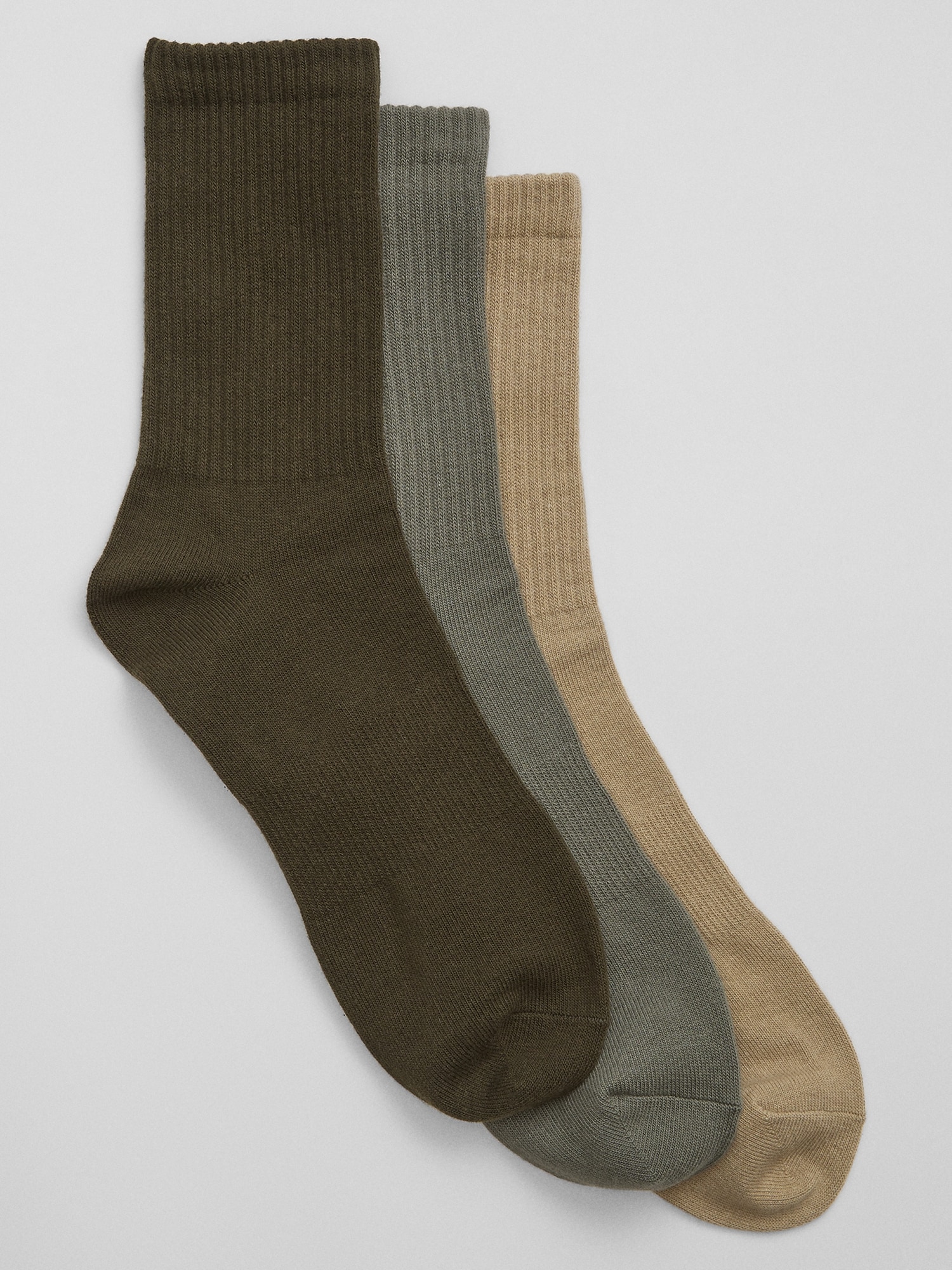 GapFit Crew Socks (3-Pack) | Gap Factory