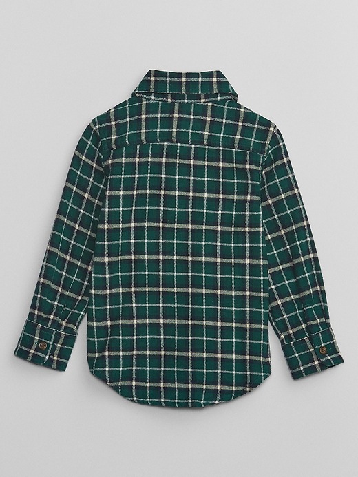 View large product image 2 of 5. babyGap Flannel Shirt