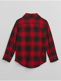 View large product image 4 of 5. babyGap Flannel Shirt