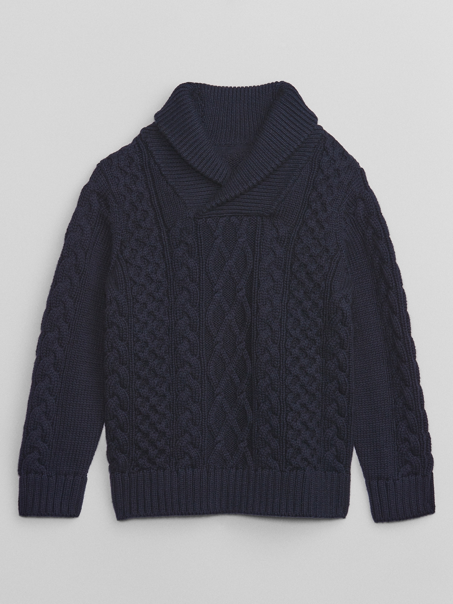 babyGap Cable-Knit Collared Sweater