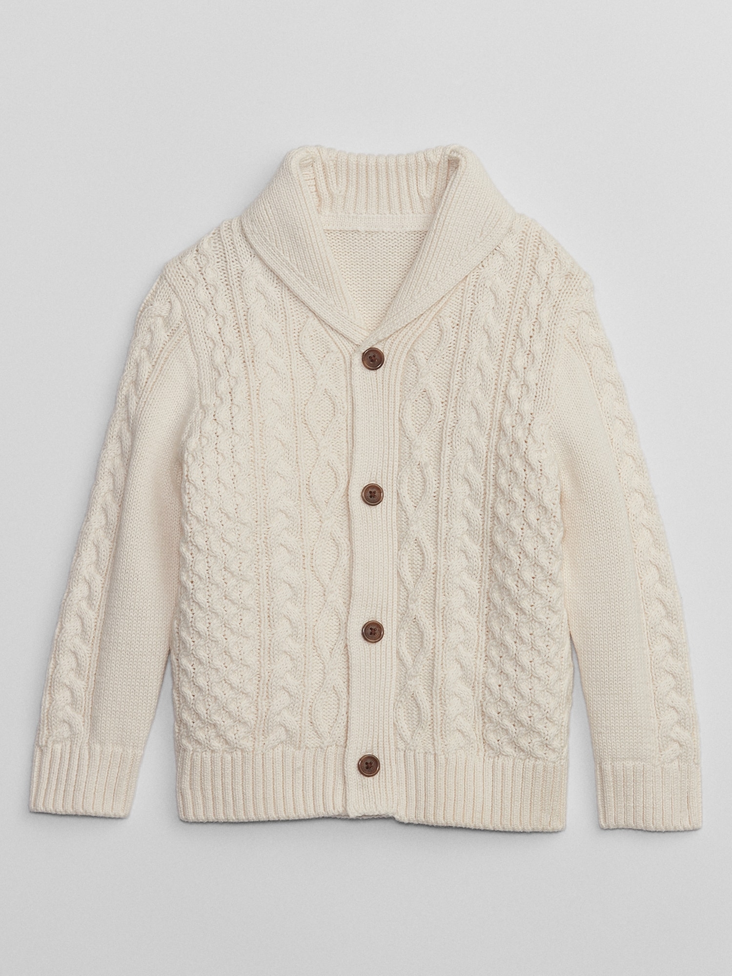 babyGap Cable-Knit Collared Cardigan