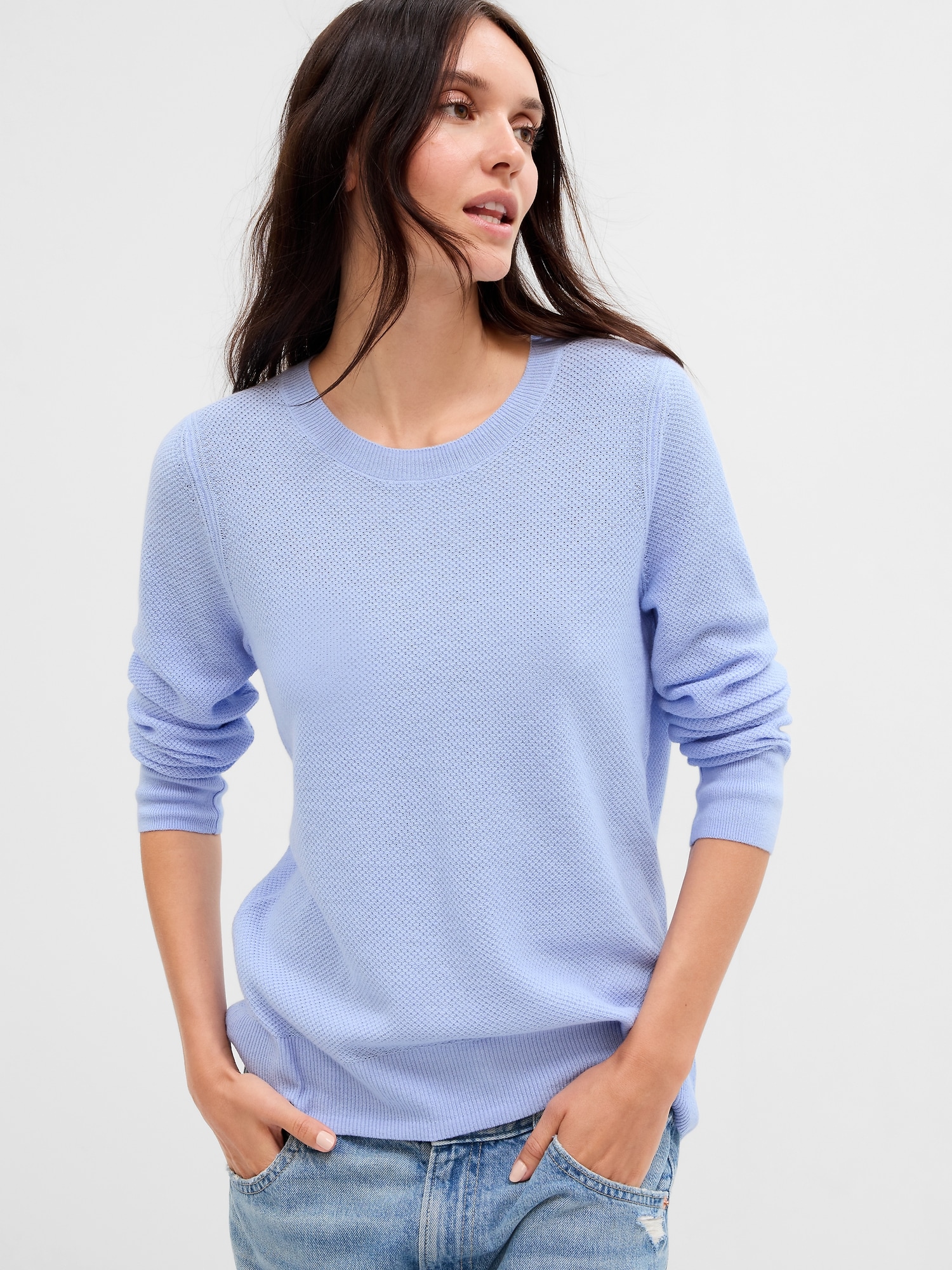 Relaxed Crewneck Sweater