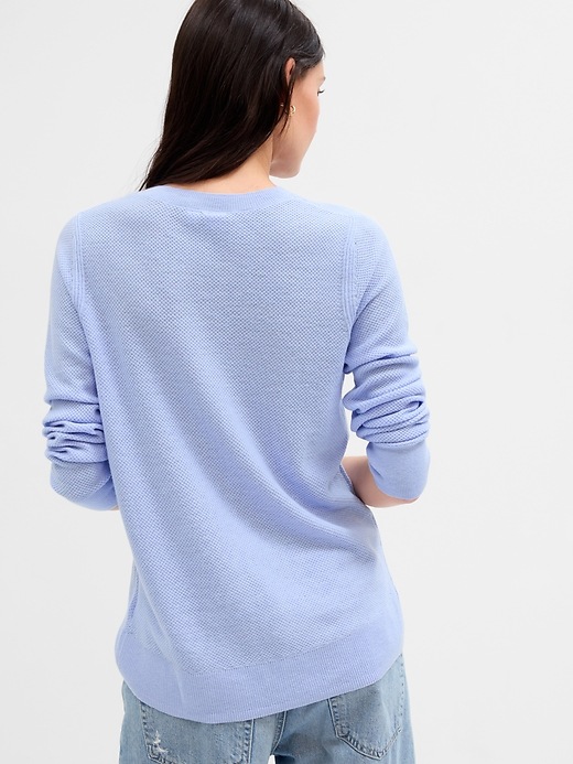 Image number 3 showing, Relaxed Crewneck Sweater