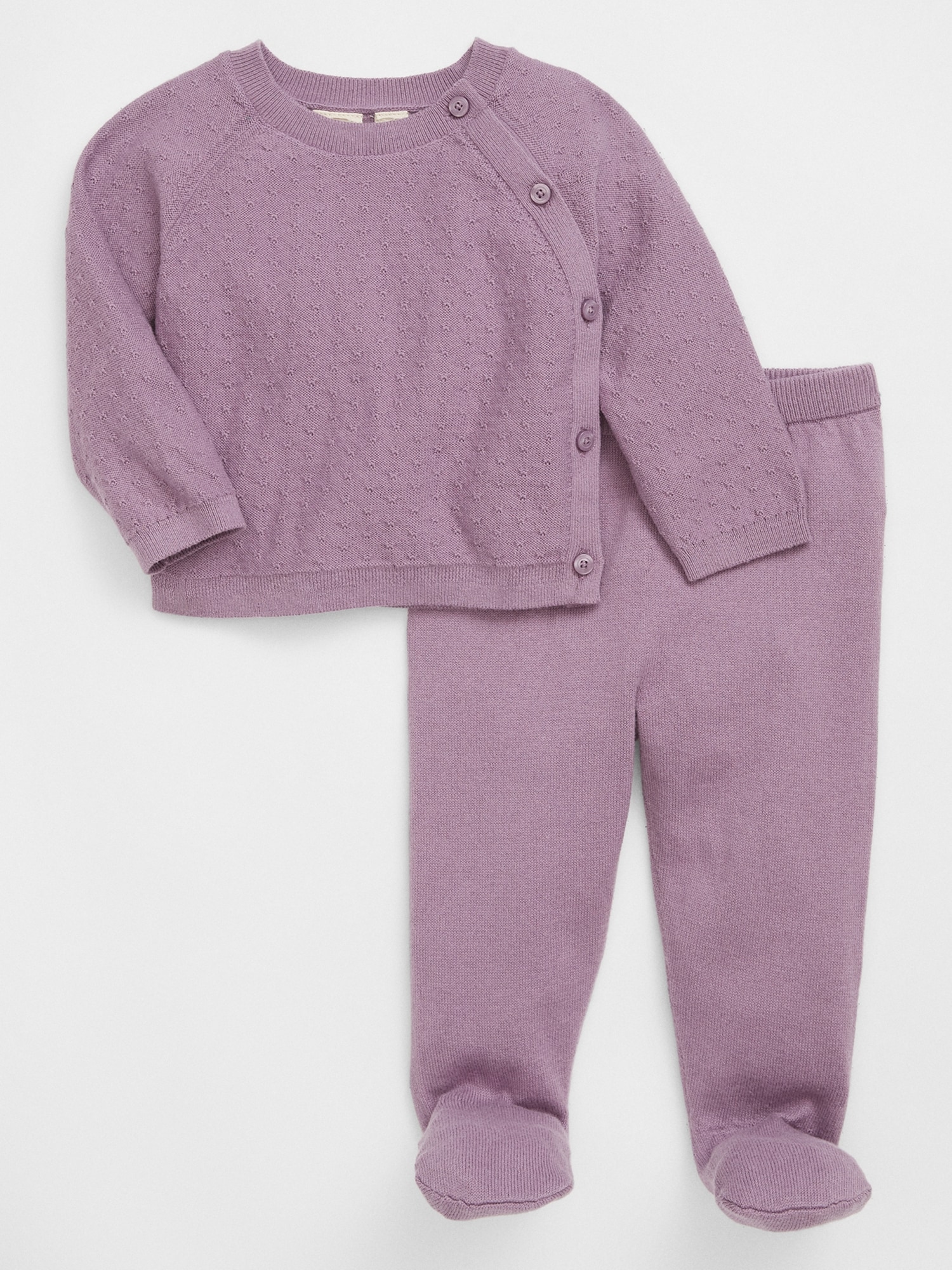 Baby Two-Piece Sweater Outfit Set
