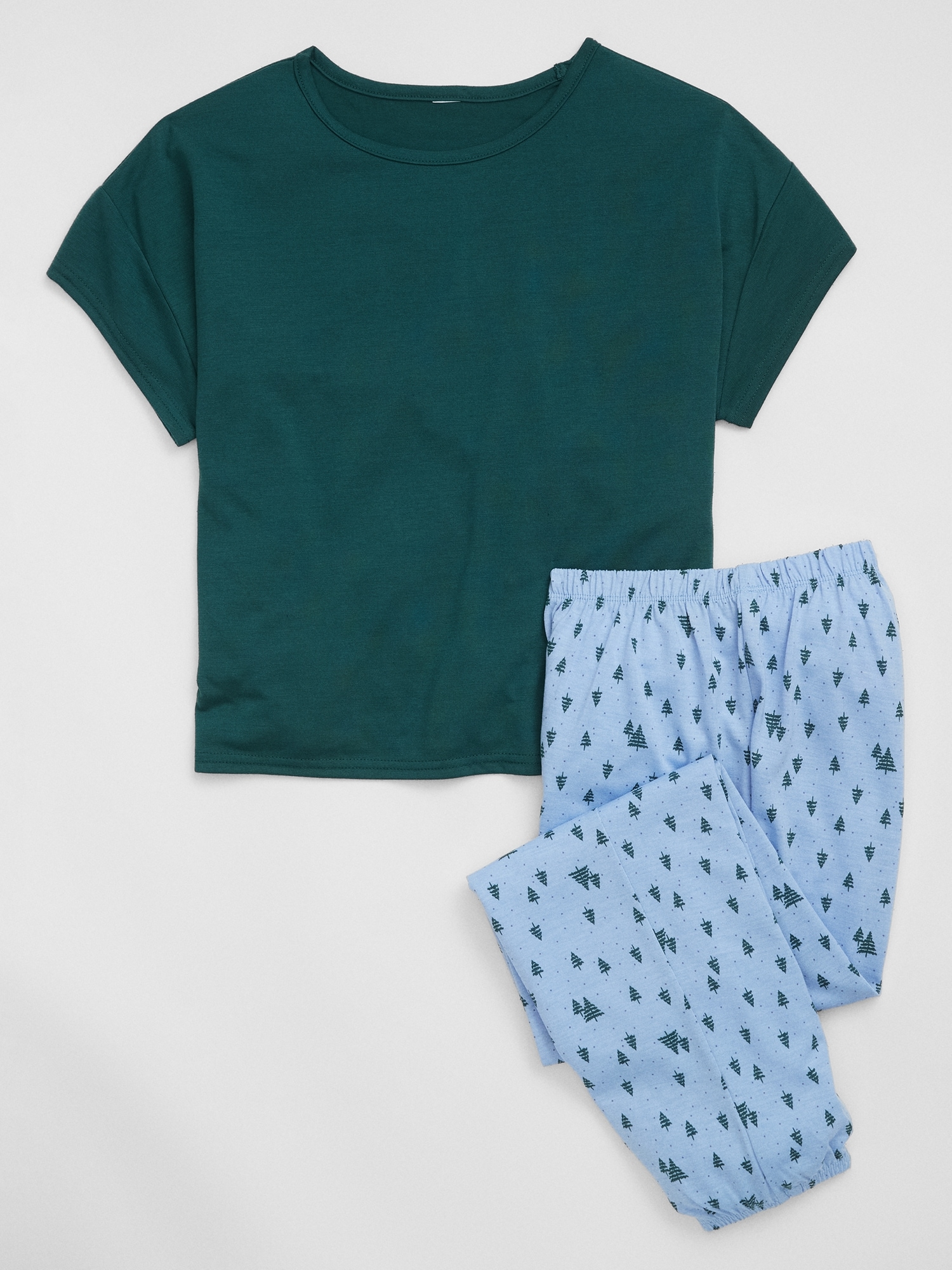 Kids 100% Recycled Holiday PJ Set