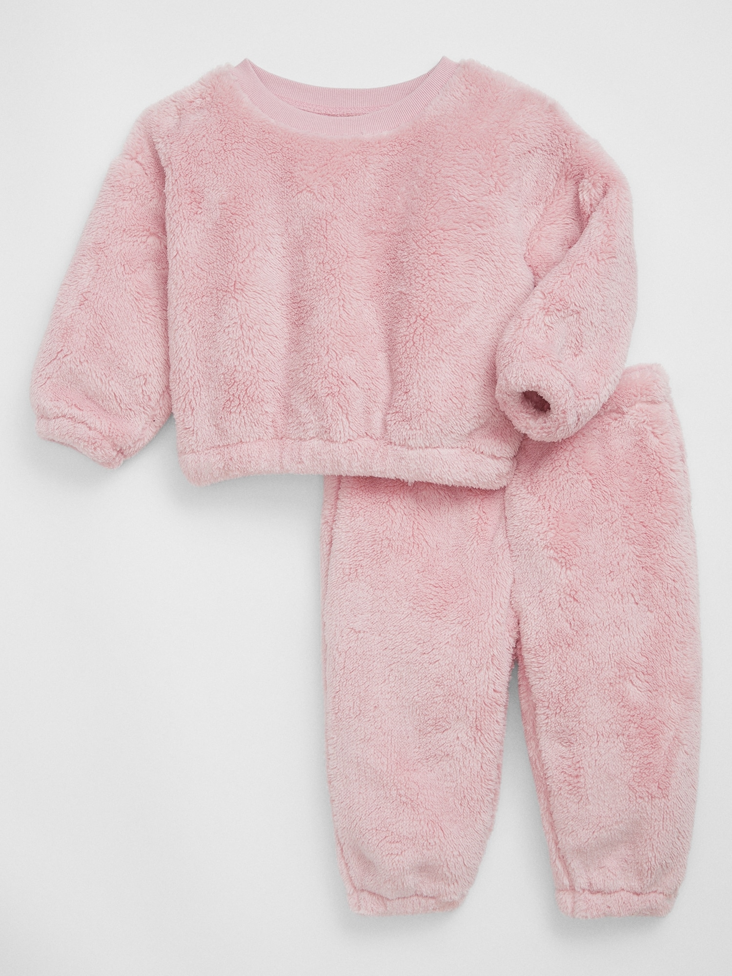 Baby Sherpa Two-Piece Outfit Set