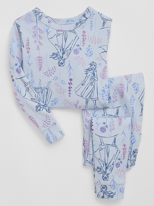 View large product image 1 of 1. babyGap &#124 Disney Frozen 100% Organic Cotton PJ Set