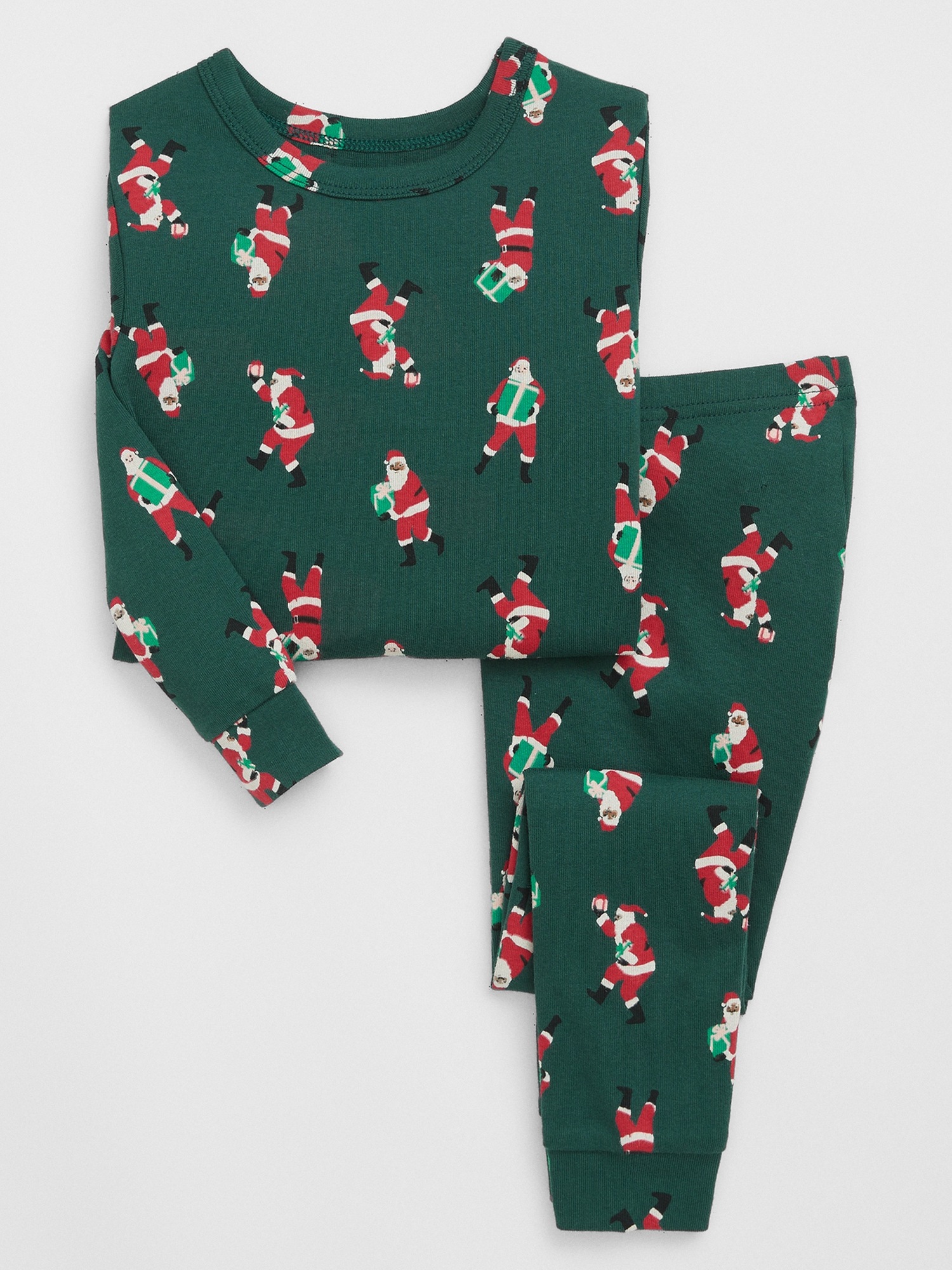 babyGap 100% Organic Cotton Santa PJ Set