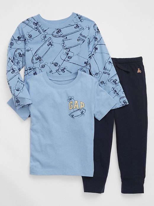 View large product image 1 of 1. babyGap Three-Piece Jogger Set