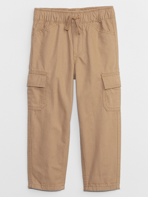 View large product image 1 of 2. babyGap Pull-On Cargo Pants with Washwell