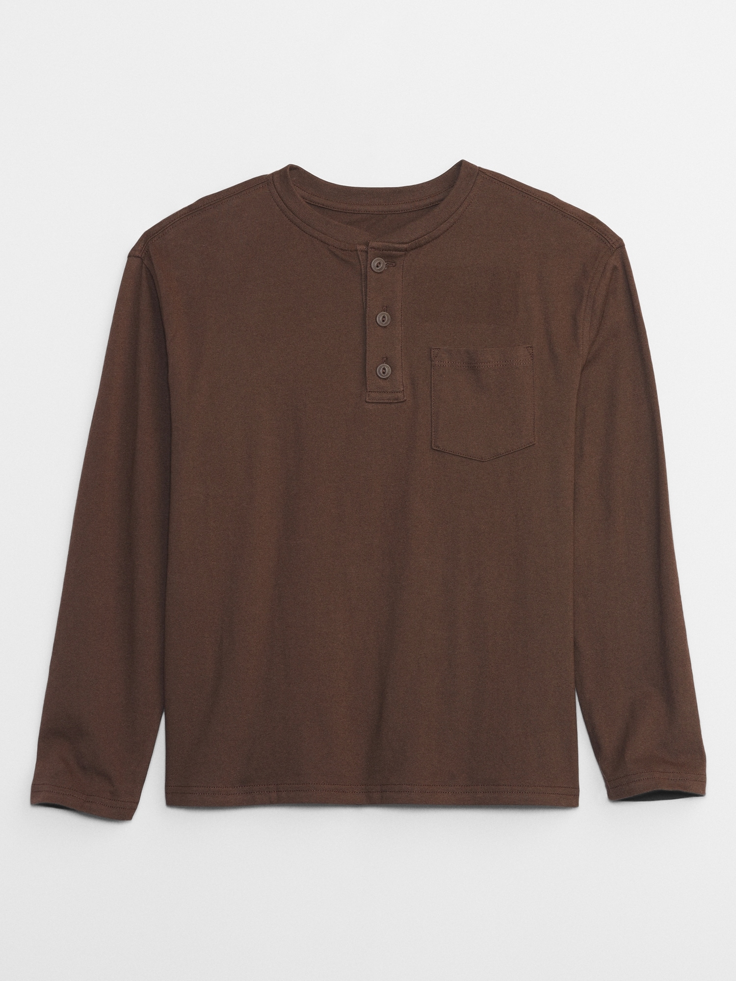 brown long sleeve top kids