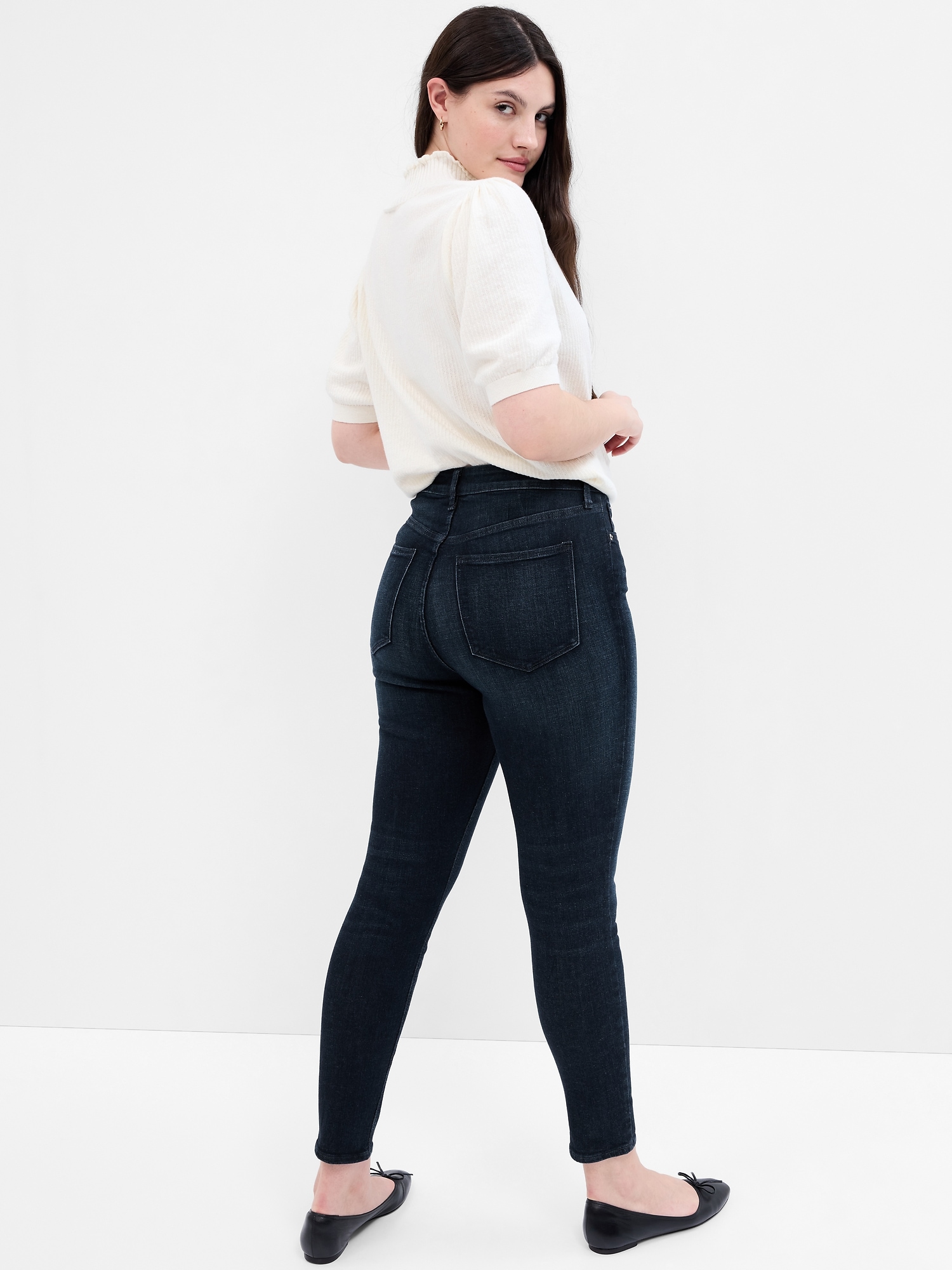 High Rise Universal Legging Jeans with Washwell | Gap Factory